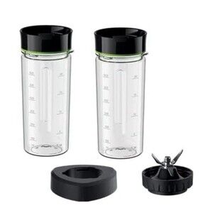 Braun BRSK002 TriForce Smoothie2Go Blending Set, Black